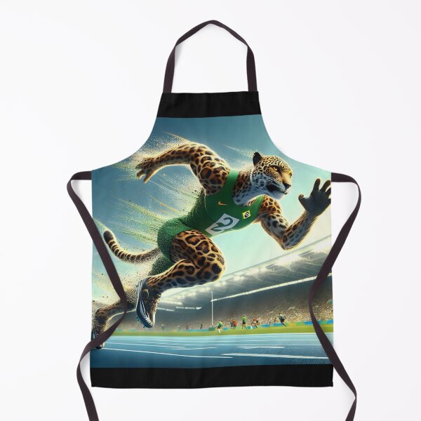 Item preview,  Brazil Athlete Jaguar Olympics designed and sold by GalleryBrisArt.
