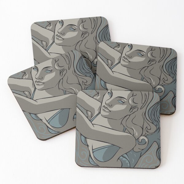 Item preview, Lost in the Ocean, Found by a Mermaid, dark fantasy siren  designed and sold by SaelKamila.
