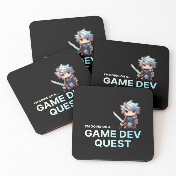 Item preview, I'm Going on a Game Dev Quest designed and sold by darkskygear.