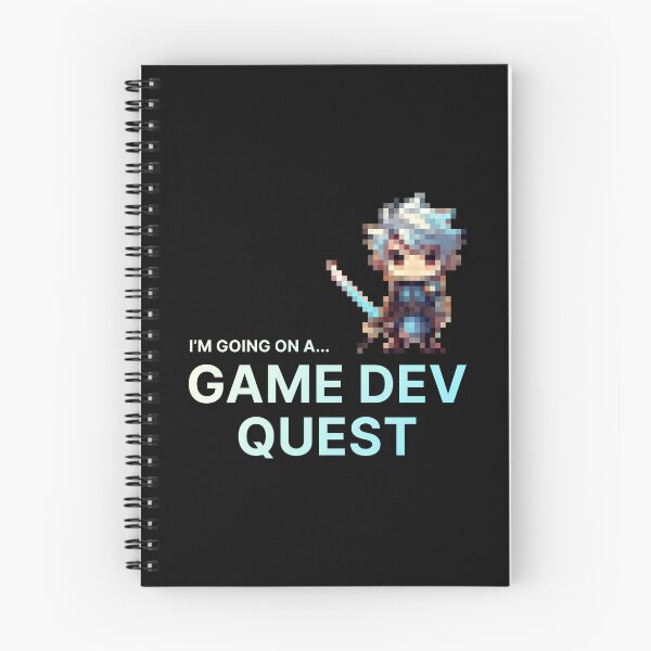 Item preview, I'm Going on a Game Dev Quest designed and sold by darkskygear.