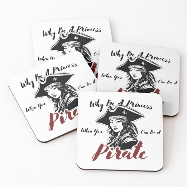 Item preview, Why be a Princess when you can be a Pirate designed and sold by Merch-Kitsune.