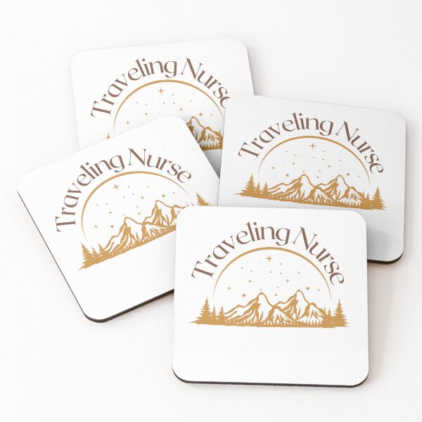 Item preview, Traveling Nurse, adventure gift, time off designed and sold by Toph & Mea Shop.