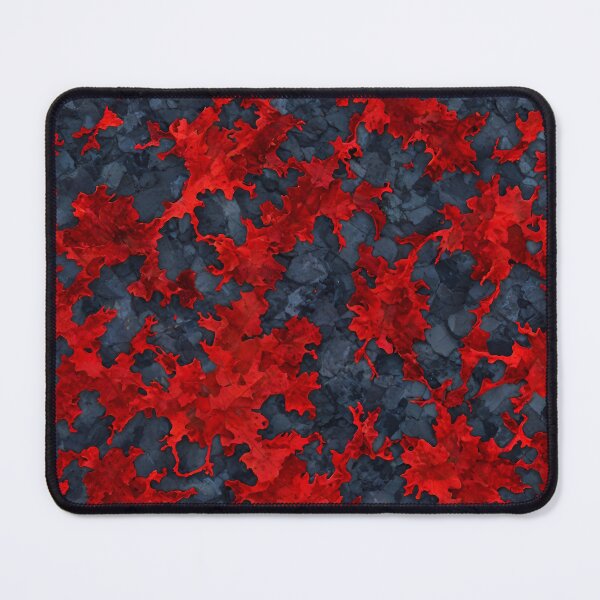 Item preview, Red Black Abstract Camouflage Pattern Design designed and sold by TheArtOfPat.
