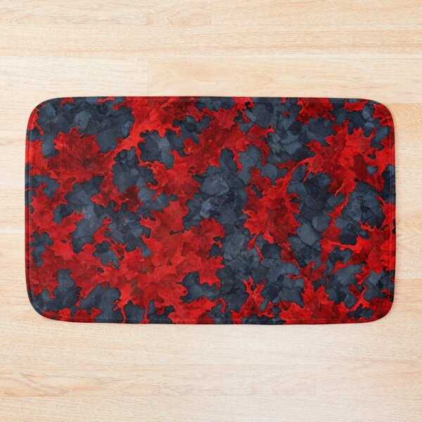 Item preview, Red Black Abstract Camouflage Pattern Design designed and sold by TheArtOfPat.