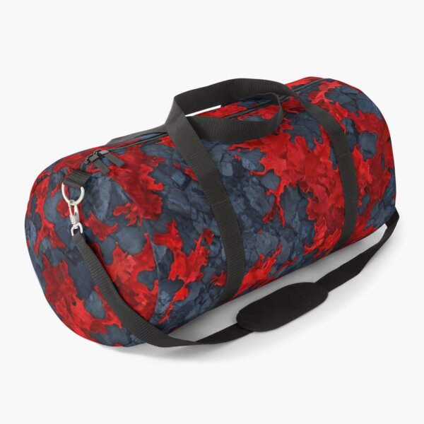 Item preview, Red Black Abstract Camouflage Pattern Design designed and sold by TheArtOfPat.