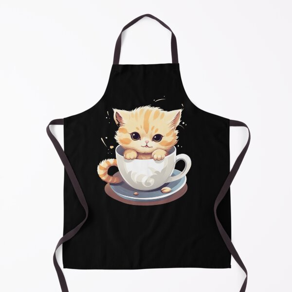 Item preview, Cute Cat in a cup of tea designed and sold by TeeTemptation.