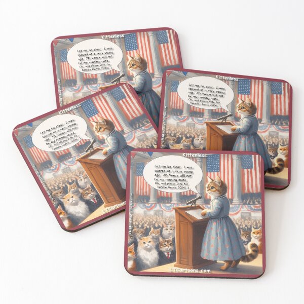 Item preview, Vote Kamala Says The Spayed Kitten-Less CatLady  designed and sold by Rick London Gifts.