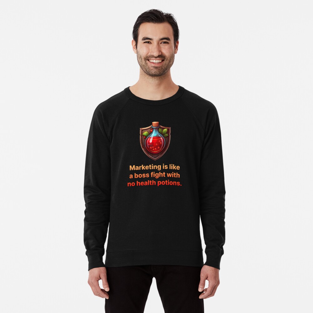 Item preview, Lightweight Sweatshirt designed and sold by darkskygear.
