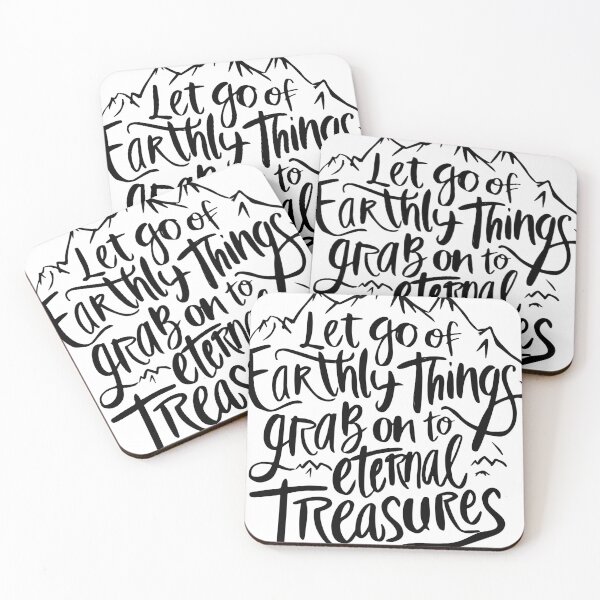 Item preview, Eternal Treasures Christian Quote designed and sold by lhelbling.