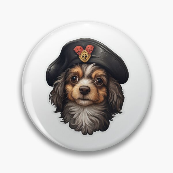 Item preview, Kawaii Pirate Dangerous Rough Caribbean Dog Jack Sparrow Animal designed and sold by SMARTKIT  DESIGNAGENCY.
