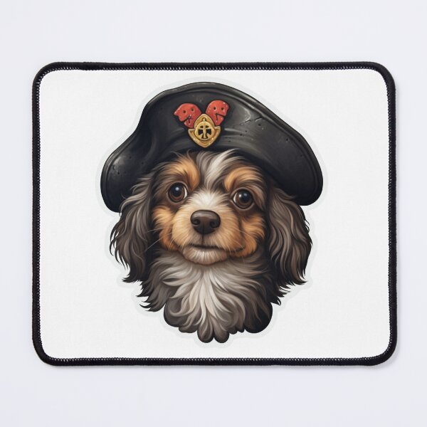 Item preview, Kawaii Pirate Dangerous Rough Caribbean Dog Jack Sparrow Animal designed and sold by SMARTKIT DESIGNAGENCY.