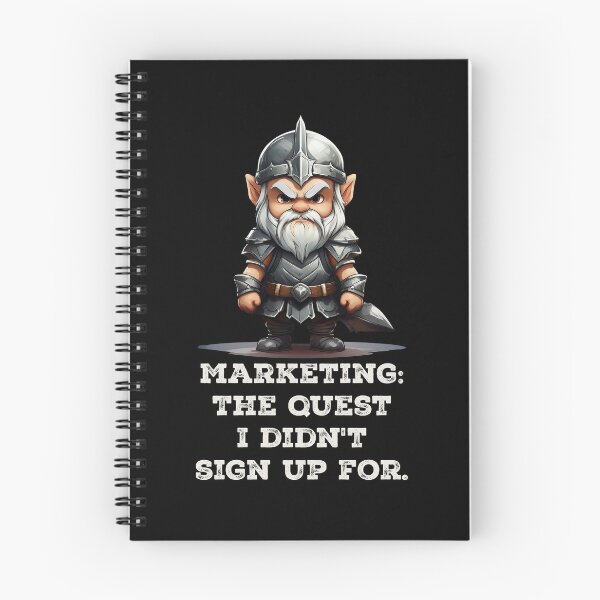 Item preview, Marketing: The quest I didn't sign up for. designed and sold by darkskygear.
