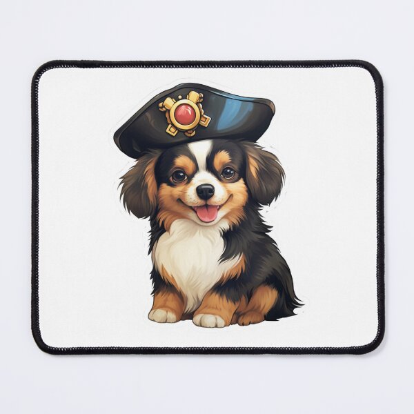 Item preview, Kawaii Pirate Dangerous Rough Caribbean Dog Jack Sparrow Animal designed and sold by SMARTKIT DESIGNAGENCY.
