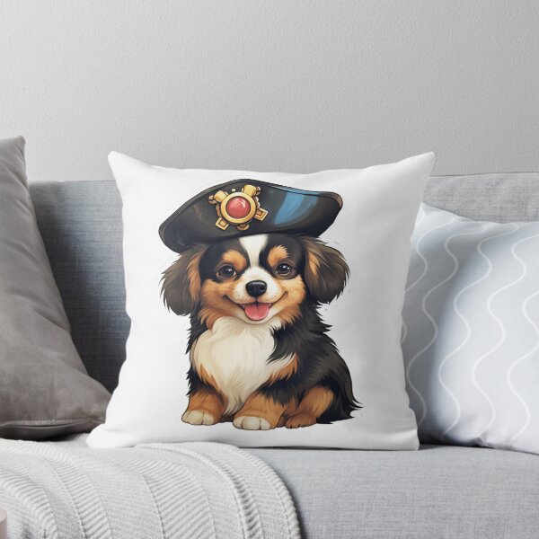 Item preview, Kawaii Pirate Dangerous Rough Caribbean Dog Jack Sparrow Animal designed and sold by SMARTKIT  DESIGNAGENCY.