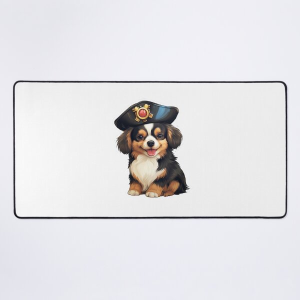 Item preview, Kawaii Pirate Dangerous Rough Caribbean Dog Jack Sparrow Animal designed and sold by SMARTKIT DESIGNAGENCY.