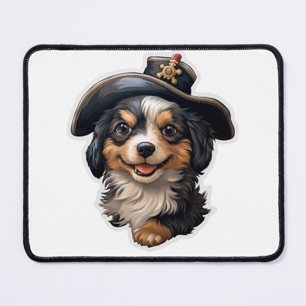 Item preview, Kawaii Pirate Dangerous Rough Caribbean Dog Jack Sparrow Animal designed and sold by SMARTKIT DESIGNAGENCY.