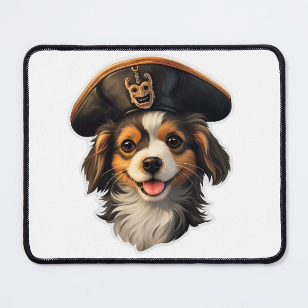 Item preview, Kawaii Pirate Dangerous Rough Caribbean Dog Jack Sparrow Animal designed and sold by SMARTKIT  DESIGNAGENCY.