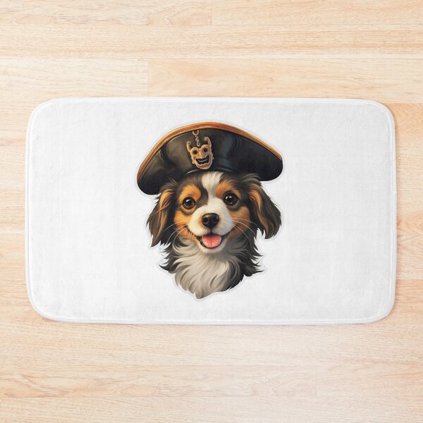 Item preview, Kawaii Pirate Dangerous Rough Caribbean Dog Jack Sparrow Animal designed and sold by SMARTKIT  DESIGNAGENCY.