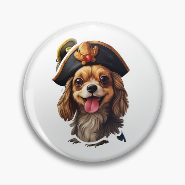 Item preview, Kawaii Pirate Dangerous Rough Caribbean Dog Jack Sparrow Animal designed and sold by SMARTKIT  DESIGNAGENCY.