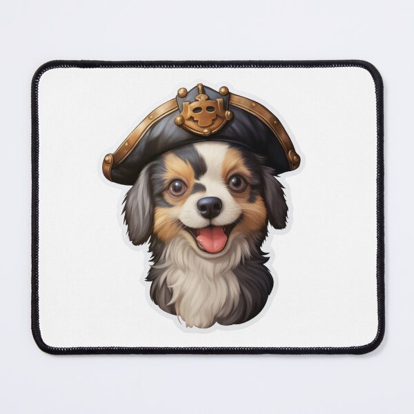 Item preview, Kawaii Pirate Dangerous Rough Caribbean Dog Jack Sparrow Animal designed and sold by SMARTKIT DESIGNAGENCY.