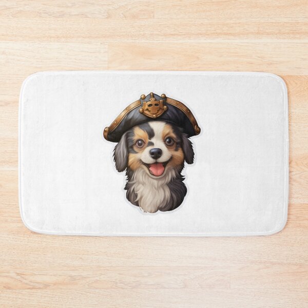 Item preview, Kawaii Pirate Dangerous Rough Caribbean Dog Jack Sparrow Animal designed and sold by SMARTKIT  DESIGNAGENCY.