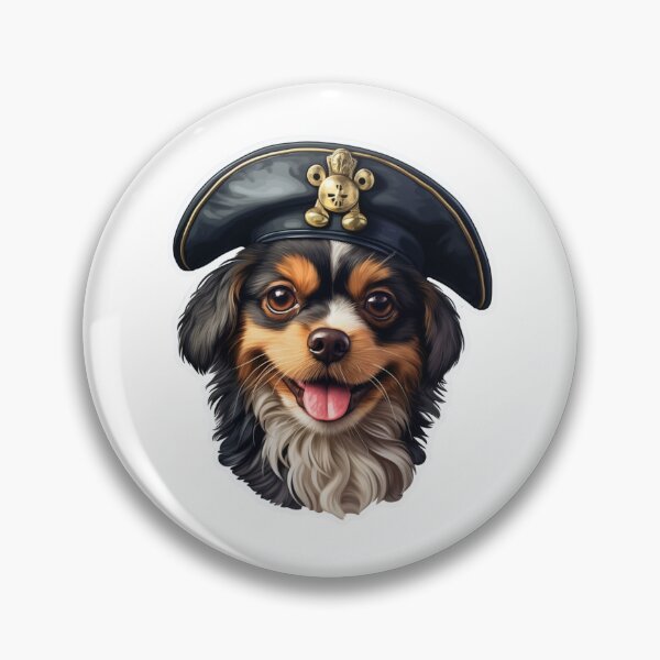 Item preview, Kawaii Pirate Dangerous Rough Caribbean Dog Jack Sparrow Animal designed and sold by SMARTKIT  DESIGNAGENCY.