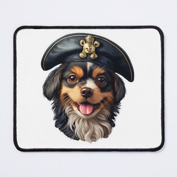 Item preview, Kawaii Pirate Dangerous Rough Caribbean Dog Jack Sparrow Animal designed and sold by SMARTKIT DESIGNAGENCY.