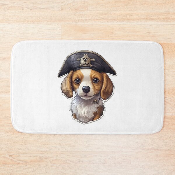 Item preview, Kawaii Pirate Dangerous Rough Caribbean Dog Jack Sparrow Animal designed and sold by SMARTKIT  DESIGNAGENCY.