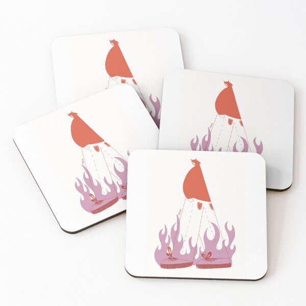 Item preview, sneakers on fire designed and sold by sofilustra.