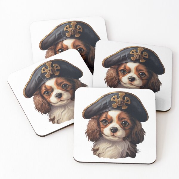 Item preview, Kawaii Pirate Dangerous Rough Caribbean Dog Jack Sparrow Animal designed and sold by SMARTKIT  DESIGNAGENCY.
