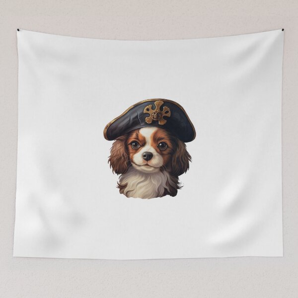 Item preview, Kawaii Pirate Dangerous Rough Caribbean Dog Jack Sparrow Animal designed and sold by SMARTKIT  DESIGNAGENCY.
