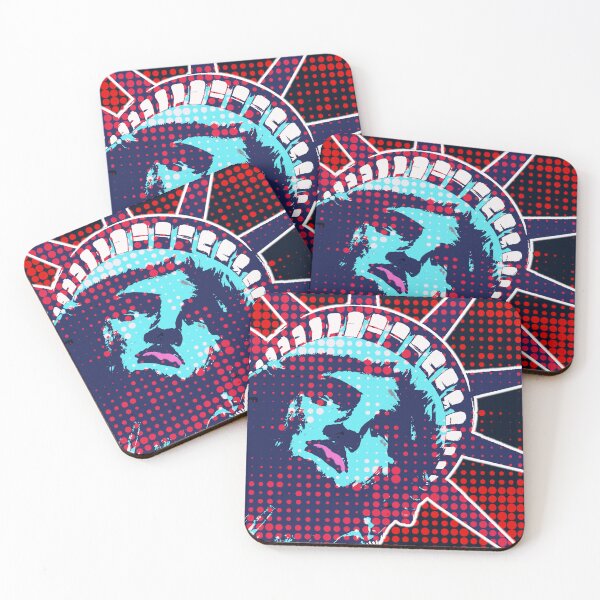 Item preview, Lady Liberty Pop Art Red White & Blue designed and sold by dpenn.
