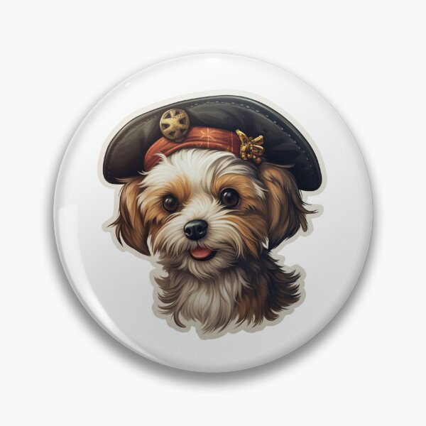 Item preview, Kawaii Pirate Dangerous Rough Caribbean Dog Jack Sparrow Animal designed and sold by SMARTKIT  DESIGNAGENCY.