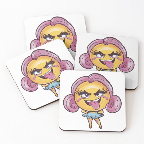 Item preview, Cute girl. Emoticon. designed and sold by MagelliShop.
