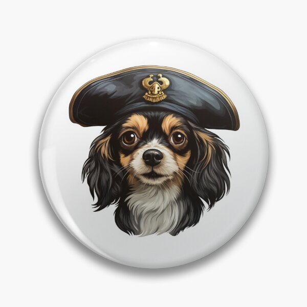 Item preview, Kawaii Pirate Dangerous Rough Caribbean Dog Jack Sparrow Animal designed and sold by SMARTKIT  DESIGNAGENCY.