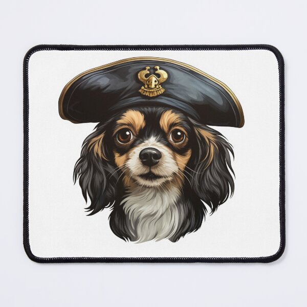 Item preview, Kawaii Pirate Dangerous Rough Caribbean Dog Jack Sparrow Animal designed and sold by SMARTKIT DESIGNAGENCY.