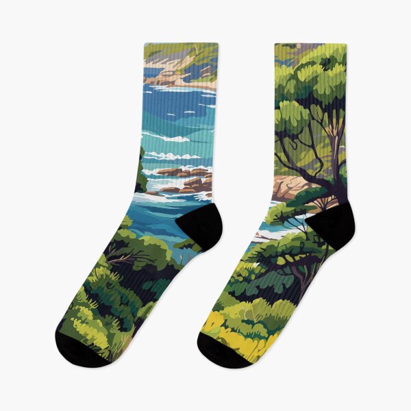 Item preview, Cape Le Grand National Park Australia Travel Art Vintage designed and sold by KrisSidDesigns.