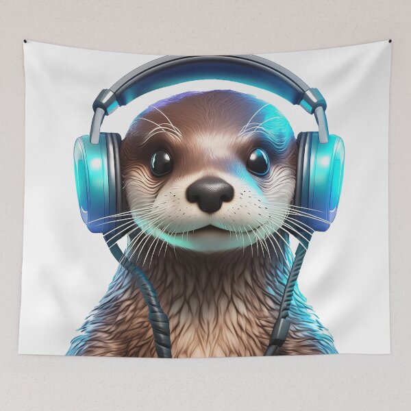 Item preview, Otter 3D Design  designed and sold by BEAST-Store.