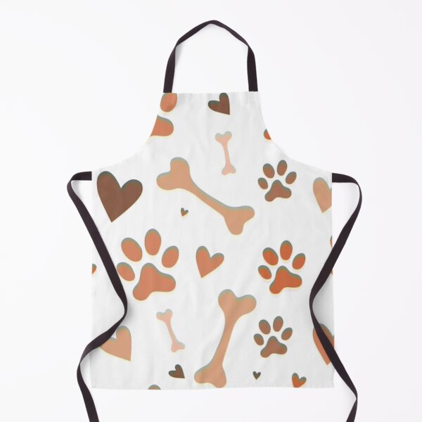Item preview, Dog bones and paw prints designed and sold by Starfox120.