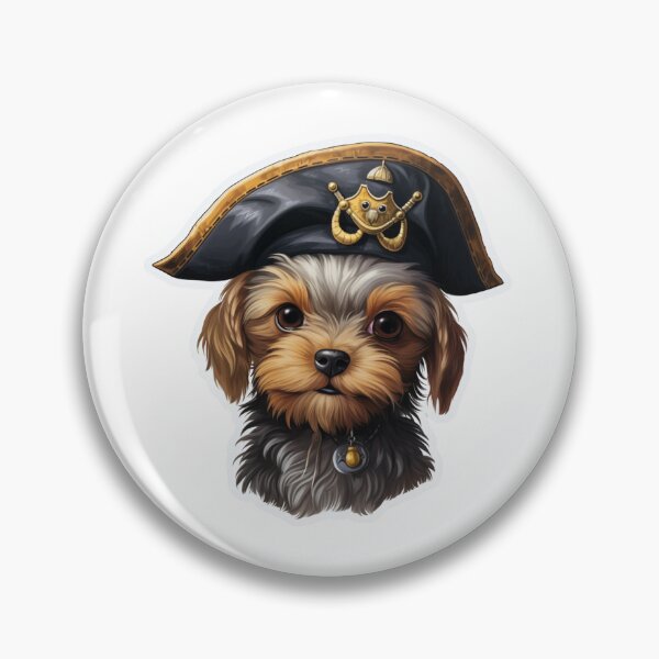 Item preview, Kawaii Pirate Dangerous Rough Caribbean Dog Jack Sparrow Animal designed and sold by SMARTKIT  DESIGNAGENCY.