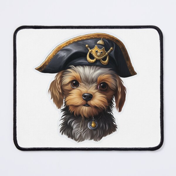 Item preview, Kawaii Pirate Dangerous Rough Caribbean Dog Jack Sparrow Animal designed and sold by SMARTKIT DESIGNAGENCY.