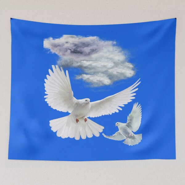 Item preview, pigeons flying out of the clouds designed and sold by Kinia1982.