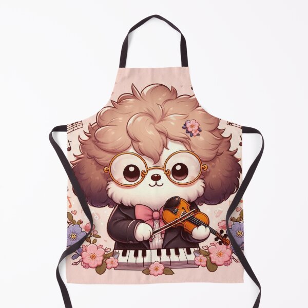 Item preview, Kawaii Dog Violinist designed and sold by Orchestral otaku.