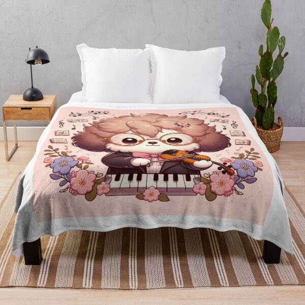 Item preview, Kawaii Dog Violinist designed and sold by Orchestral otaku.