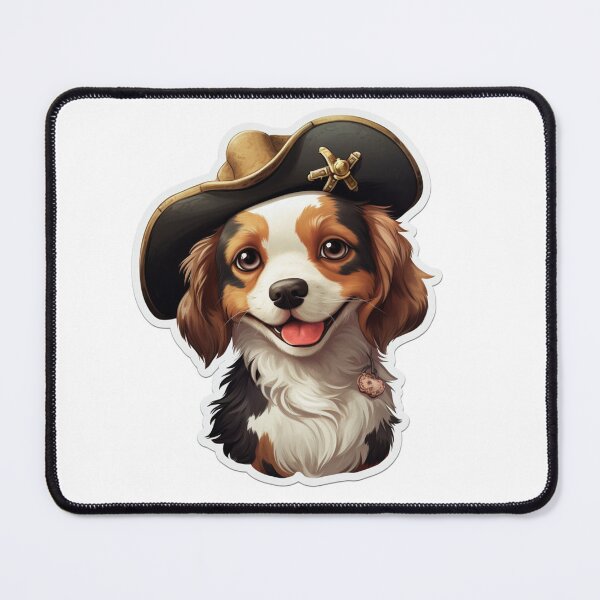 Item preview, Kawaii Pirate Dangerous Rough Caribbean Dog Jack Sparrow Animal designed and sold by SMARTKIT DESIGNAGENCY.