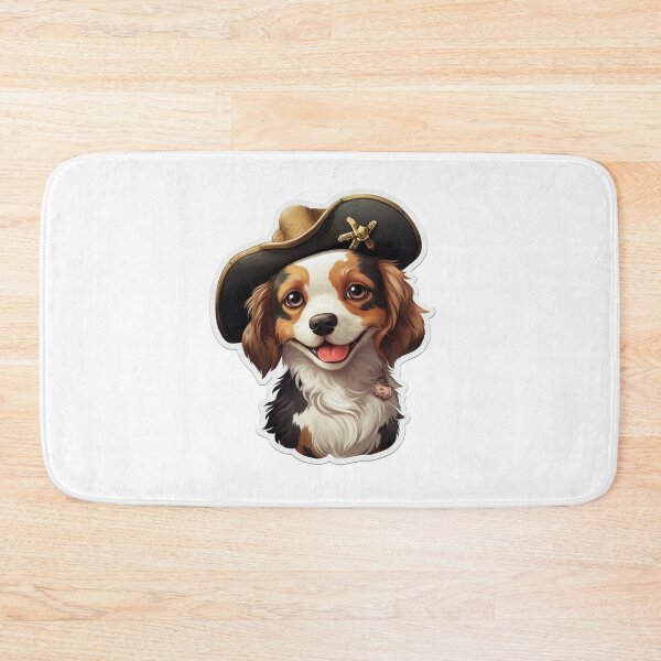 Item preview, Kawaii Pirate Dangerous Rough Caribbean Dog Jack Sparrow Animal designed and sold by SMARTKIT  DESIGNAGENCY.