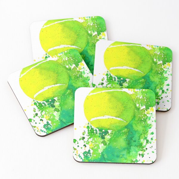 Item preview, Tennis ball, watercolor designed and sold by Serkan ileri.