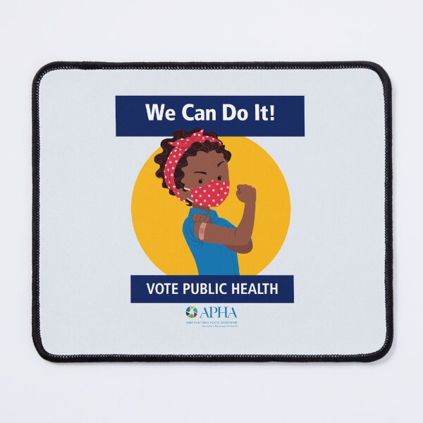 Item preview, We can do it! Vote for public health designed and sold by APHAMerchStore.