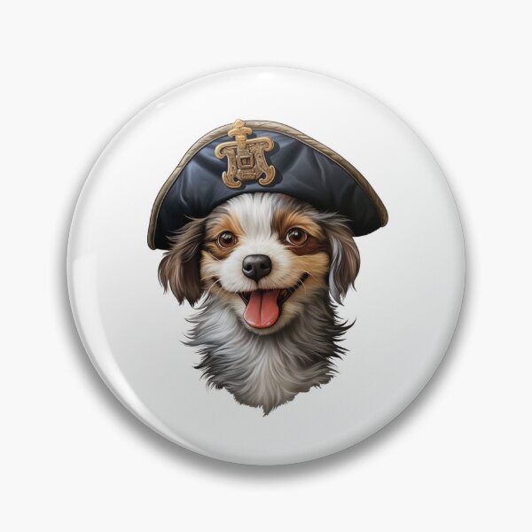 Item preview, Kawaii Pirate Dangerous Rough Caribbean Dog Jack Sparrow Animal designed and sold by SMARTKIT  DESIGNAGENCY.