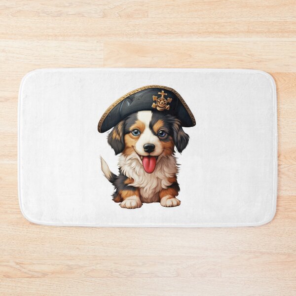 Item preview, Kawaii Pirate Dangerous Rough Caribbean Dog Jack Sparrow Animal designed and sold by SMARTKIT  DESIGNAGENCY.